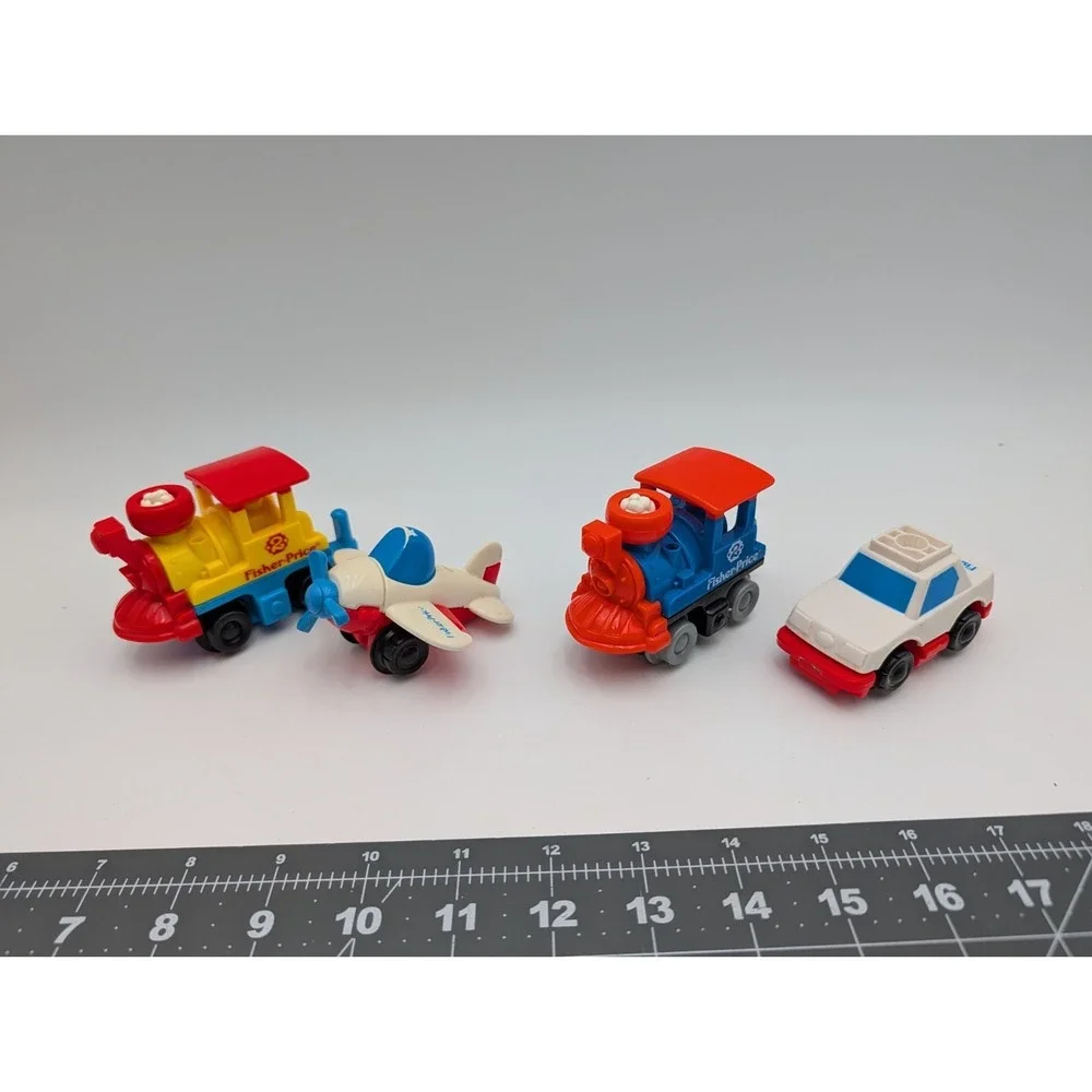 Fisher‎ Price Flip Track Train Airplane Car Vehicle Lot